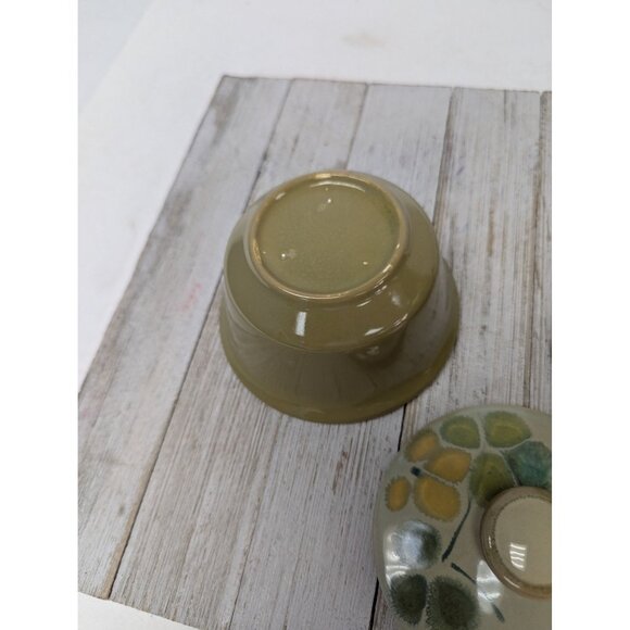 Vintage Set of Franciscan Earthenware Pebble Beach Sugar Dish and Creamer - Picture 8 of 10